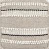Butler Realisa Fabric Wooven Pouffe in Gray view 4
