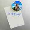 Germany Nativity Village Fridge Magnet Decorative Magnet Bottle Opener Tourist City Travel Souvenir Collection Gift Strong Refrigerator Sticker view 2