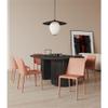 Manhattan Comfort Paris Clay Saddle Leather Dining Chair (Set of 4), Clay view 2