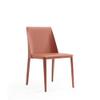 Manhattan Comfort Paris Clay Saddle Leather Dining Chair (Set of 4), Clay view 3