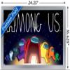Among Us - Universe Wall Poster, 22.4L" x 14.7W", Silver Framed Version view 3