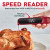 Dash Precision Quick-Read Thermometer - Meat Temperature Probe with LCD Display for Fast, Accurate Cooking and Baking - Water Resistant and Easy to Clean - Red view 3