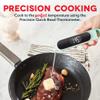 Dash Precision Quick-Read Thermometer - Meat Temperature Probe with LCD Display for Fast, Accurate Cooking and Baking - Water Resistant and Easy to Clean - Aqua view 2