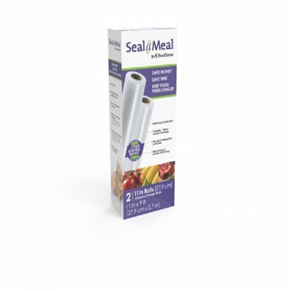 Seal a Meal by Food Saver Two 11 In Rolls Vacuum Storage Rolls