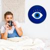 4ArtWorks - Evil Eye Wall Art - Ready to Hang Acrylic Wall Decorations for Bedrooms, Home Blessing, Good Luck and Protection Charm, Evil Eye Amulet, Dorms, Living Rooms & More - Hand Assembled & Made in The USA - Modern Home Decor view 1