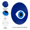 4ArtWorks - Evil Eye Wall Art - Ready to Hang Acrylic Wall Decorations for Bedrooms, Home Blessing, Good Luck and Protection Charm, Evil Eye Amulet, Dorms, Living Rooms & More - Hand Assembled & Made in The USA - Modern Home Decor view 2