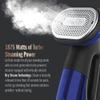 Conair 2-in-1 Handheld Steamer and Iron for Clothes, Turbo ExtremeSteam 1875W Garment Steamer and Clothing Iron,Black / Blue view 3