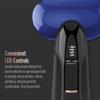 Conair 2-in-1 Handheld Steamer and Iron for Clothes, Turbo ExtremeSteam 1875W Garment Steamer and Clothing Iron,Black / Blue view 4