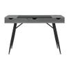 Calico Designs Nook Modern Office Laptop Writing Desk- 47.25 Wide Home Workstation Space-Saving with Storage Compartments, Greywash view 4