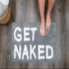 LABEND HOME Get Naked Bath Mat 20"x31.5" - Funny Bathroom Rug, Plush Microfiber Non-Slip Backing, Machine Washable Quick-Dry Bath Decor - Grey view 3