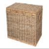 Kouboo Rattan Kobo Decorative Storage Trunk with Lid, Large view 1