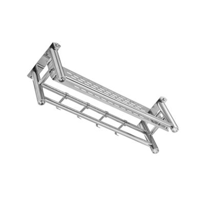 DOITOOL Bathroom Shelf Organizer Stainless Steel Storage Rack No Drill Easy Install