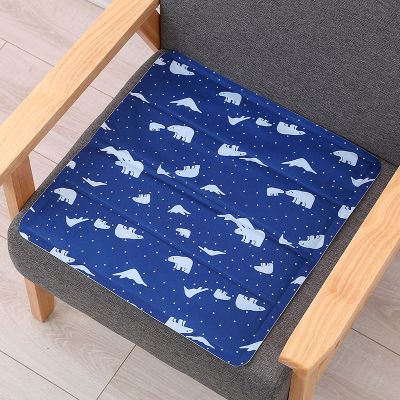 JUBANGLIAN Ice Cushion, Heat Dissipation Pad for Car Seats Beds in Summer, Cooling Cushion Sleeping Cooling Ice pad for Office Cushion Home Cushion(45x45cm(18x18inch),Blue)