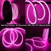 SURNIE 50ft Pink LED Neon Lights, IP65 Waterproof LED Light Strip Flexible Cuttable AC 110V LED Rope Lights DIY, Indoor Outdoor for Residential, Commercial Building Decoration view 3