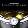 Stainless Steel Frying Pan, Japanese Deep Fryer, Controllable Temperature Pot Lid, Easy To And Store, Suitable For Fried Food(Small 20cm) view 3