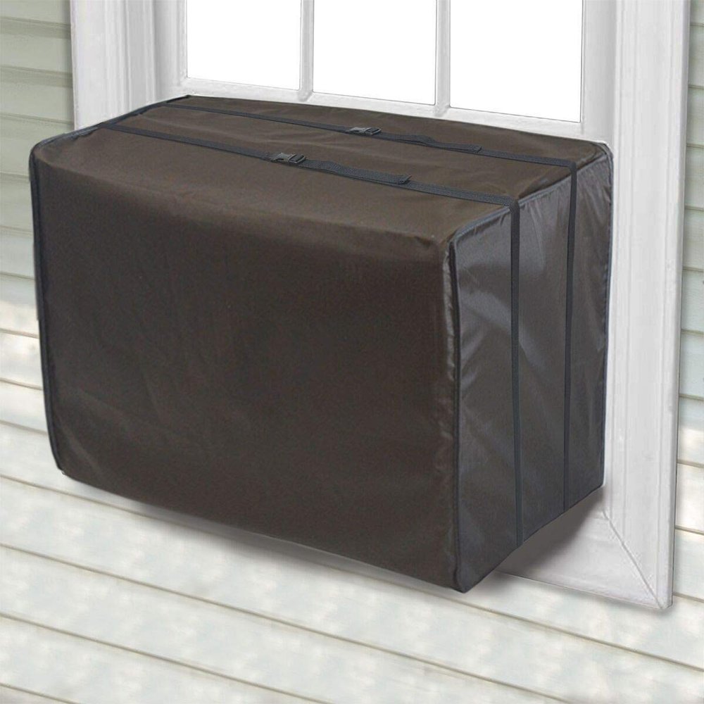 Alphahsjaz Air Conditioner Cover Square AC Cover for Outside Unit Waterproof& Dustproof Air Conditioner Accessories Fits Up 63 43 53cm