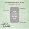 100 Squared Foam Coasters Pack, 4 inch - Customizable Text, Logo - PU Foam, Foldable - Grey view 3