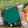 10 Round Foam Bud Coasters Pack, 4 inch - PU Foam, Party Favor - Turquoise view 3