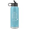 Mother's Day From Second Born If at First You Don't Succeed Try Again Tumbler Insulated Water Bottle 32oz BPA Free view 1
