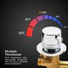 AFUDER Thermostatic Shower Faucets 2/3/4 Outlet 10cm /12.5cm Intubation Brass Mixing Valve Tap Temperature Mixer Control Bathroom view 3