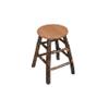 A&L Furniture Amish-Made Hickory Counter-Height Bar Stool, Natural Finish view 1