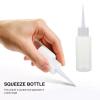 1 Set 10pcs Extruded Narrow Pourer Bottle Liquid Glue Refillable Bottle Squeeze s Glue Squeeze Liquid Dispensing Plastic view 2