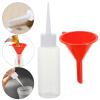 1 Set 10pcs Extruded Narrow Pourer Bottle Liquid Glue Refillable Bottle Squeeze s Glue Squeeze Liquid Dispensing Plastic view 4