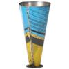 vidaXL Multicolor Umbrella Stand, 11.4"x21.7", Iron from Reclaimed Paint Barrels, Stable and Sturdy, No Assembly Required, Ideal for Umbrellas and Walking Sticks view 3