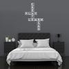 YOKIKI Vinyl Phrase Decals Create Play Learn Read Family Wall Stickers Mural Art Home Decor for Living Room Bedroom Wall Art Mural Drop Shipping view 2