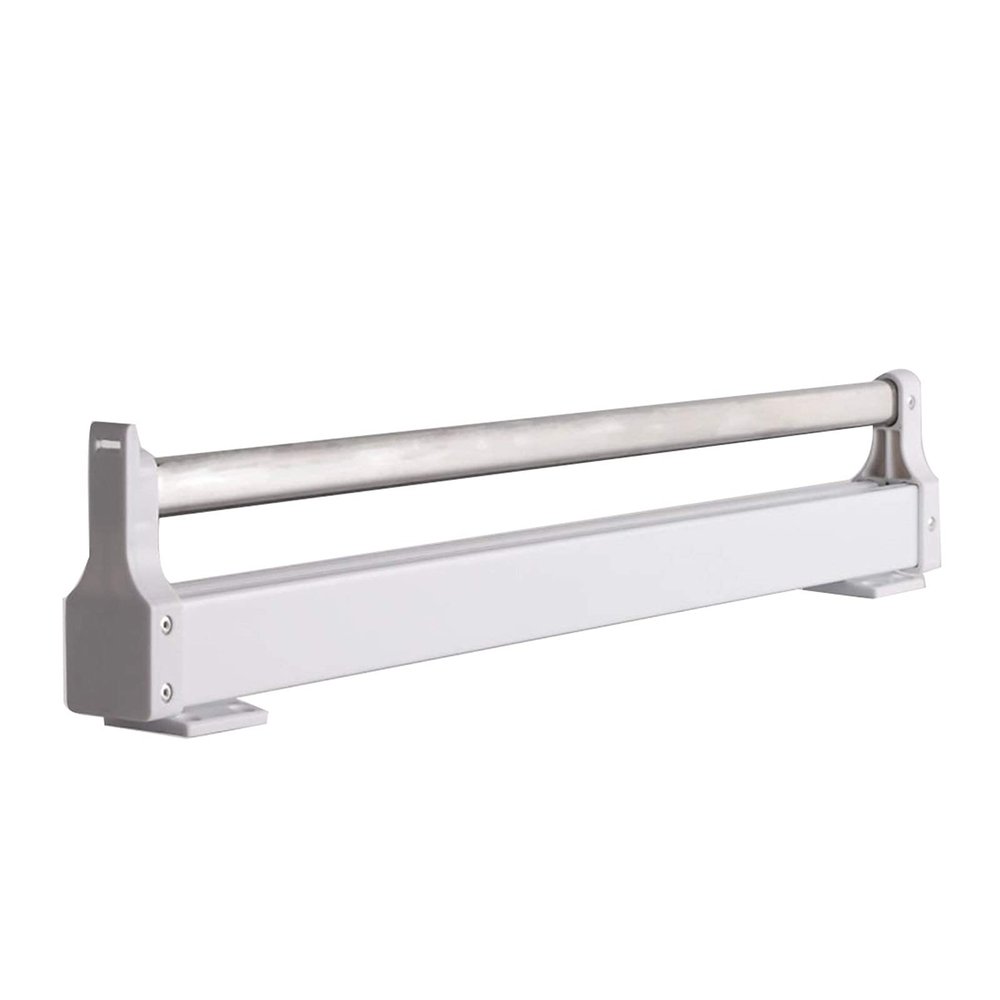 LYLFF Steel Closet Withdrawable Retractable Wall Hanging Hanger Rod, Adjustable Closet Slide Rail, Saving Space, Used for Scarves/Jeans/Trousers/Towels (Size : 450mm)