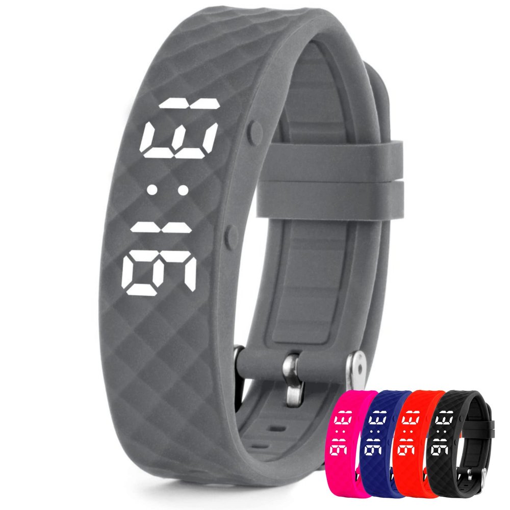 Tabtime Vibrating Alarm Wristband - Silent Alarm Watch for Adults and Kids - with up to 10 Personal or Pill Reminders per Day