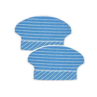 JINGERL Mian Roller Brush mop Cloth Rags for Proscenic 780T 790T hepa Filters Side Brushes Robot Vacuum Cleaner dust Filter Accessories (Color : 2 mop)
