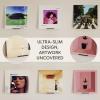Vefunk Vinyl Record Display Shelf - Set of 6 Wall Mounted Holders for Floating Record Display view 2