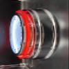 19" Canada Supertest Gas Oil Sign Red Double Neon Clock view 2