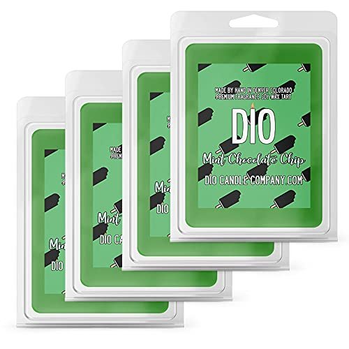 Mint Chocolate Chip Wax Melts (4 Pack) Ice Cream Scented Soy