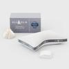 Eli & Elm | Best Ergonomic Side Sleeper Pillow for Neck Pain. Supportive Cooling Latex Fill with Luxury Breathable Cover. U-Shape Contoured Design. Queen Size Bed Pillow. (Pillow & Pillow Case) view 1