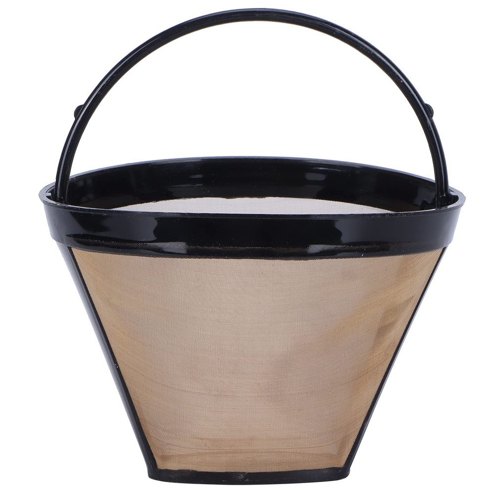 Pour Over Coffee Filter Stainless Steel Coffee Dripper Paperless Mess Coffee Filter Reusable Coffee Filter for Coffee Makers Replacement Accessories