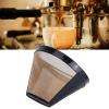 Pour Over Coffee Filter Stainless Steel Coffee Dripper Paperless Mess Coffee Filter Reusable Coffee Filter for Coffee Makers Replacement Accessories view 2