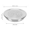 Fdit Household Reusable Coffee Capsule Stainless Steel Coffee Pod Holder Filter Set Coffee Filter Cup with Spoon Set Fit for HD7801 view 2