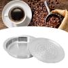 Fdit Household Reusable Coffee Capsule Stainless Steel Coffee Pod Holder Filter Set Coffee Filter Cup with Spoon Set Fit for HD7801 view 4
