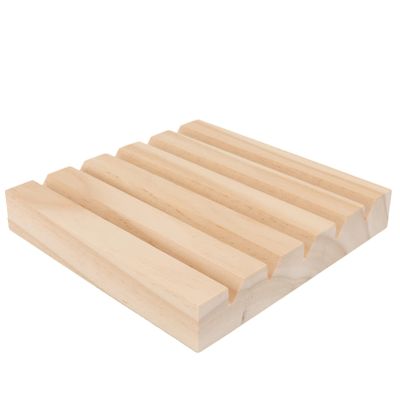 Cabilock 1pc Jewelry Display Stand Slots Elegant Solid Wood Storage Rack for Jewelry Shop Counter and Personal Use Chic and Simple Design