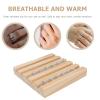 Cabilock 1pc Jewelry Display Stand Slots Elegant Solid Wood Storage Rack for Jewelry Shop Counter and Personal Use Chic and Simple Design view 2