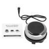 Electric Hot Plate 500W Portable Single Burner 4 Inch view 1