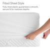 100% Organic Cotton Rich Heavy 1500-TC Percale Weave 4-PCs Sheet Set Fits Mattress 16-20'' Fully Elastic Deep Pocket (Grand King Size) (Solid, Burgundy) view 4