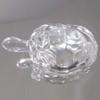 Turtle Crystal Tortoise Glass Statue Good Charm and Paper Weight Lucky Gift of Good Health Fortune and Wellness Business Gift Home Decoration view 2