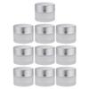 10 Pcs cream bottle cosmetic cream jar Glass Jar eye jars bulk Glass Cosmetic Containers with Lids plastic canisters with lids Empty Jars make up travel powder view 1