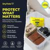 DryTote Rechargeable Desiccant Pack, Color Indicating Silica Gel Moisture Absorber for Storage Bins, Totes, Suitcases & 3D Printer Filament, 100g view 3