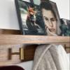 Modern Wall Mounted Coat Rack with Shelf (45 Inches) view 2