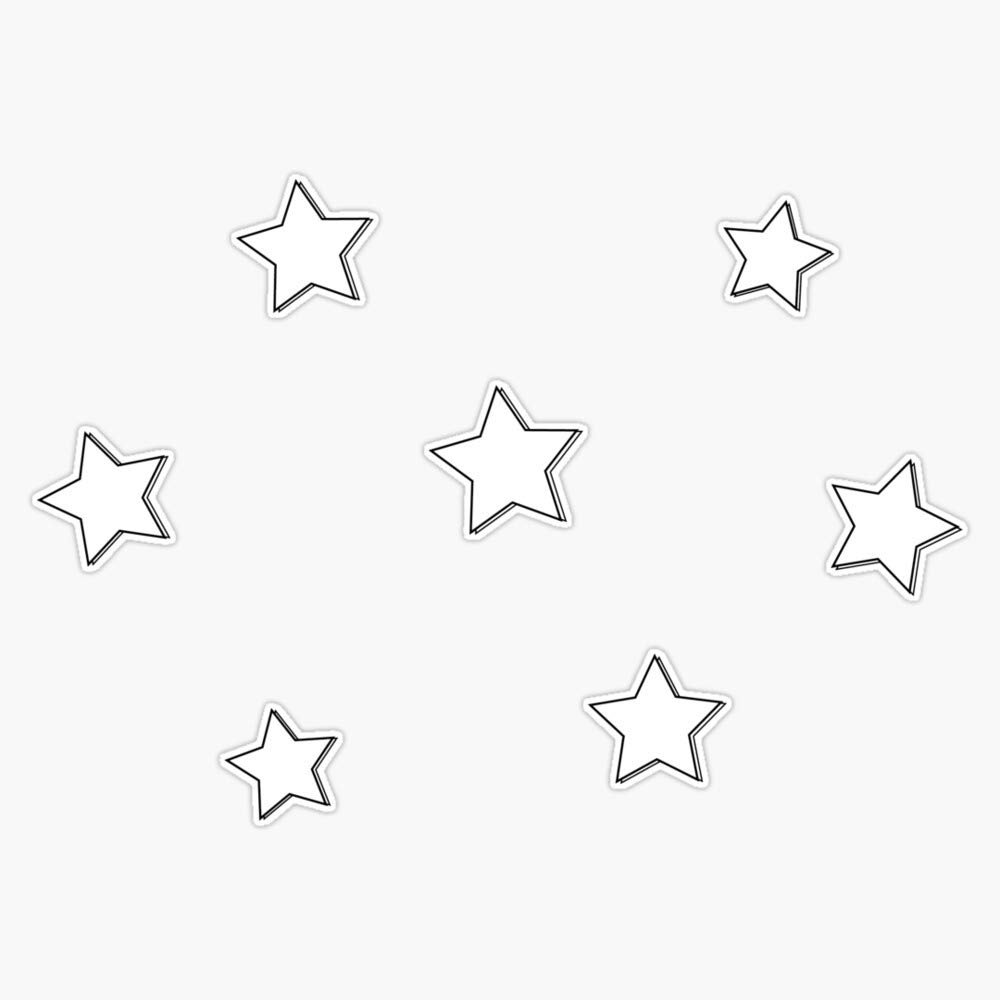 Magnet Cute Lil Stars Magnet Bumper Sticker Car Magnet Flexible Reuseable Magnetic Vinyl 5"