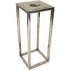 A&B Home Aluminum T-Light Holder - 4" x 4" x 11" - Silver view 1